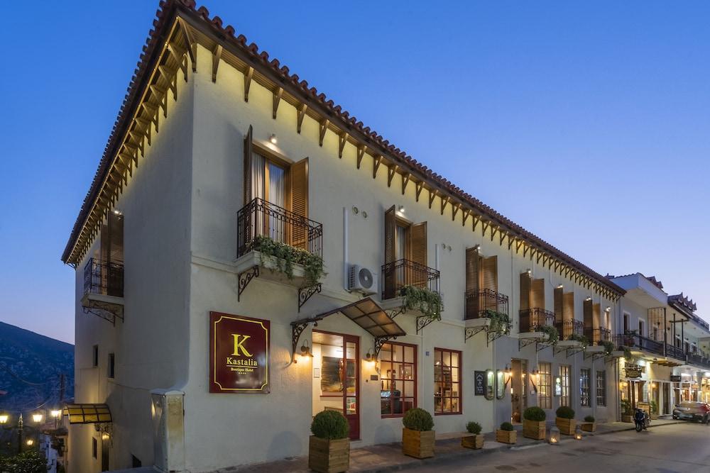 Kastalia Boutique Hotel Delfi Esterno foto